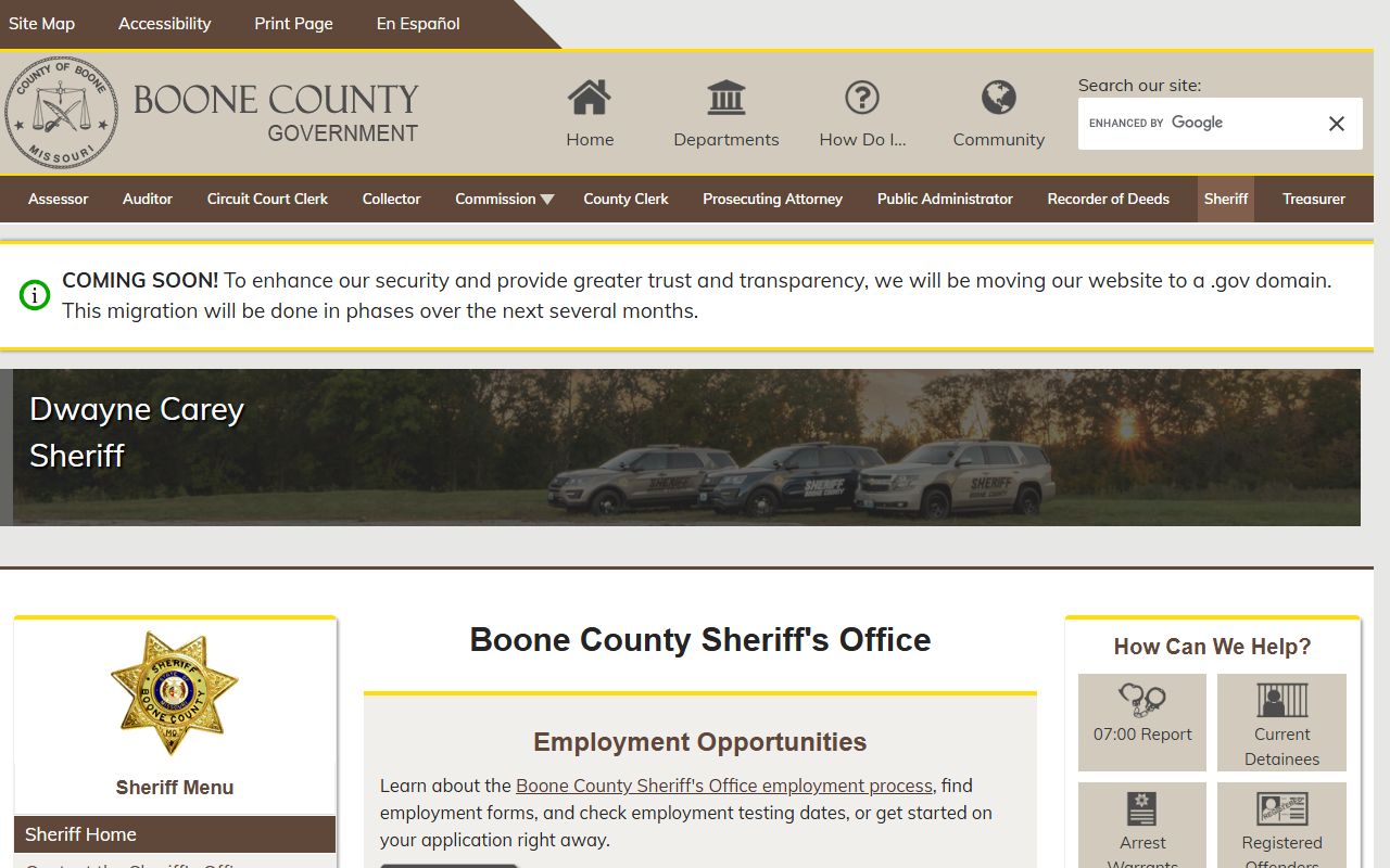 Boone County Sheriff Columbia Missouri 72 hour booking records